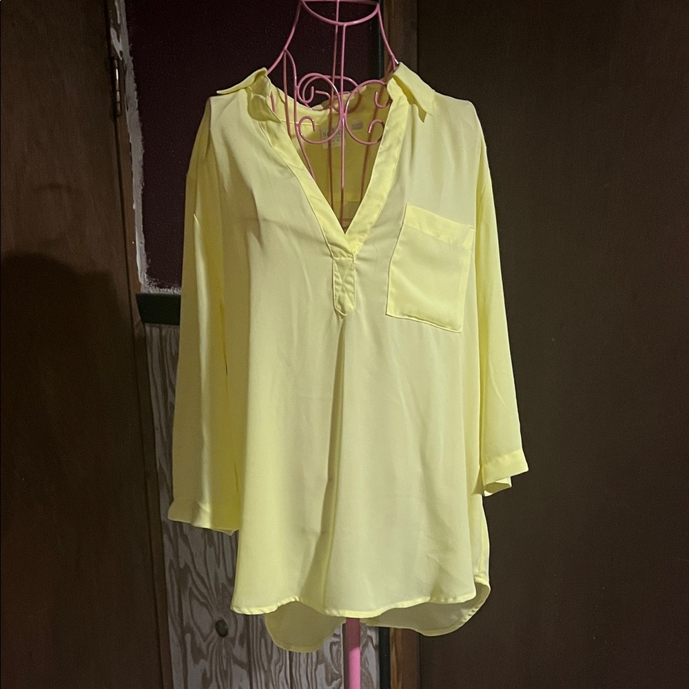 Yellow Women's Blouse